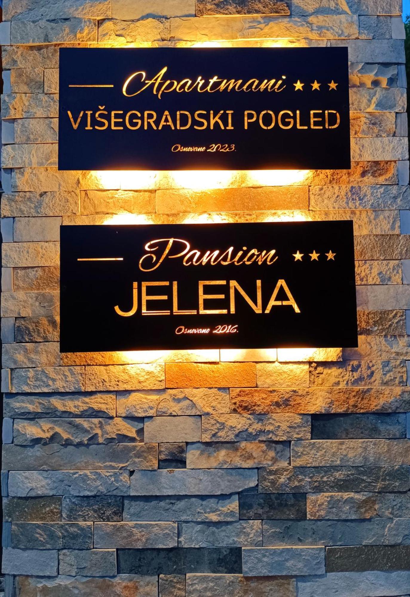 Apartmani Visegradski Pogled ภายนอก รูปภาพ